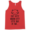 weird kitty Tank Top