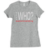 says who wisemenknownothing Ladies Fitted T-Shirt