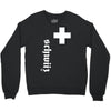 fan, swiss cross, switzerland, new Crewneck Sweatshirt