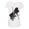 freddy krueger gloves Maternity Scoop Neck T-shirt