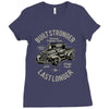 built stronger Ladies Fitted T-Shirt