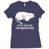 moomin inspired Ladies Fitted T-Shirt