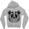 panda zentagle Zipper Hoodie