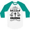 I Am One Blessed Grandma 3/4 Sleeve Shirt