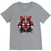 samurai mask of doom V-Neck Tee