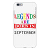 legends are born september iPhone 6 Plus/6s Plus Case