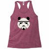 panda trooper Racerback Tank