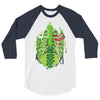 skeletal halloween 3/4 Sleeve Shirt