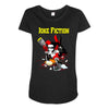 joke fiction Maternity Scoop Neck T-shirt