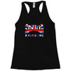 skinhead union jack, ideal birthday gift or present Racerback Tank
