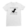 internet is broken game funky Ladies Fitted T-Shirt