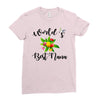 world's best nana Ladies Fitted T-Shirt