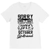This Guy Is Taken By A Super Sexy October Girlfriend V-Neck Tee