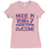 made in 1967 50 years of being awesome Ladies Fitted T-Shirt