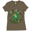 DABBİNG LEPRECHAUN Ladies Fitted T-Shirt