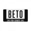 Beto For Senate License Plate