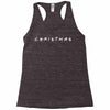friends tv show parody christmas Racerback Tank