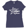 us army proud mom Ladies Fitted T-Shirt