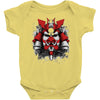 samurai mask of doom Baby Bodysuit
