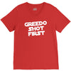 greedo shot first V-Neck Tee