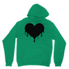 dripping heart melting heart Unisex Hoodie