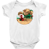 an amazing sand castle Baby Bodysuit