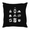 camp Throw Pillow
