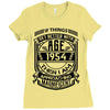 Things Better 1954 Age Approach Magnificent Ladies Fitted T-Shirt