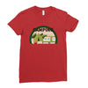 camping Ladies Fitted T-Shirt