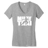 muay thai mma gym sport gym train Women's V-Neck T-Shirt