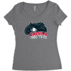 team america Women's Triblend Scoop T-shirt