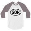 ultra 50k oval 3/4 Sleeve Shirt