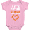 if it's not on strava it didn't happen Baby Bodysuit