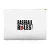 baseball rules Accessory Pouches