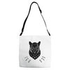 black panther Adjustable Strap Totes