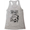 oh my god i am so retro Racerback Tank
