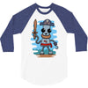 pirate ned 3/4 Sleeve Shirt