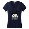 watch me lift watch me weigh weigh Women's V-Neck T-Shirt