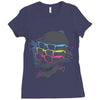 between the eyes Ladies Fitted T-Shirt