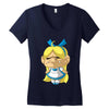 ugly alice Women's V-Neck T-Shirt