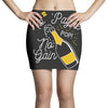 no 'pagne no gain Mini Skirts