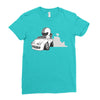 driver Ladies Fitted T-Shirt