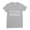 retrograde Ladies Fitted T-Shirt