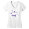 don't be jealous just because i look this good at seventy black Women's V-Neck T-Shirt