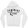 feminist queen Zipper Hoodie