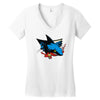 hockey royalty Women's V-Neck T-Shirt