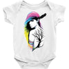 rainbow girl Baby Onesie