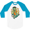 frankenstein soccer 3/4 Sleeve Shirt
