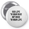 value your life Pin-back button
