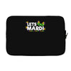mardi gras Laptop sleeve